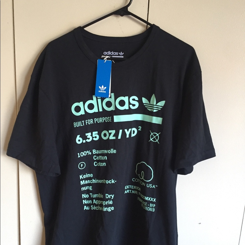 Adidas men’s T-shirt. New with tags